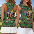 thumbnail image 5 of Aplkyhs Matching Couple Golf Shirts Horse Racing Funny Men Women Matching Couple Golf Shirts 4-Way Stretch Golf Tennis Tank Top Quick Dry Suitable for Tennis Enthusiasts, 5 of 6