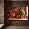 thumbnail image 4 of BAETEUY Christmas No-wrinkle Fabric Backdrop Washable Photo Studio Background Screen Party Decor, 4 of 8