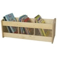 thumbnail image 2 of Wood Designs 990644 Toddler Book Browser-12"D, 12" Height, 36" Width, 13.5" Length, 2 of 2