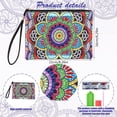 thumbnail image 2 of Bolso JShteea DIY diamante pintura cosméticos almacenamiento monedas Mandala diamante, 2 of 9