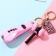 thumbnail image 2 of Blackpink Porte-clés en Souple Silicone Frusde Bâton d'acclamation de ventilateur - rosa, 2 of 3