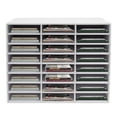 thumbnail image 2 of Mail Sorter Organizer Wood Literature Organizer Desktop Bill Paper for Office, 2 of 9