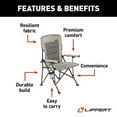 thumbnail image 4 of Lippert Scout Outdoor Folding Chair - Sand - Model 2021123277, 4 of 8