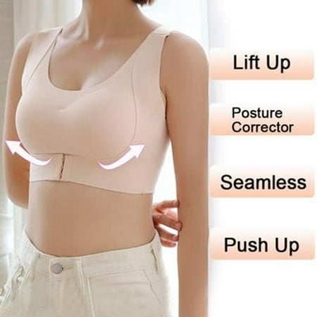 

Adjustable Chest Brace Support Belt Shoulder Back Shaper Seamless Bra Multifunction Body Shaper