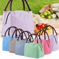 thumbnail image 6 of AYktou Lunch Box for Women & Men,Cute Tote Bag with Strong Thick Handle,Standard Capacity Lunch Bag with Aluminum Insulation Lining,Reusable Insulated Lunch Bag for Work Picnic Travel,Easy to Clean, 6 of 7