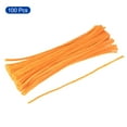 thumbnail image 3 of Uxcell 30cm/12 inch Pipe Cleaners Chenille Stems for DIY Art Crafts Yellow 100 Pack, 3 of 6