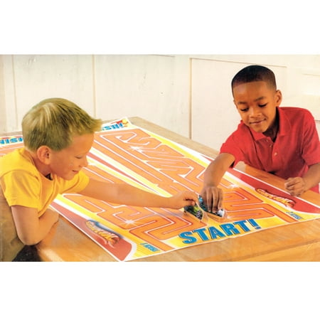 Hot Wheels Posters - Hot Wheels 'Fast Action' Maze Race Party Game Poster