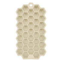 Mainstays Silicone Hexagon Ice Tray, Beige