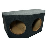 Subwoofer Box Stereo Enclosure Loudspeaker Cabinets, 41.1 lbs