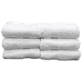 thumbnail image 6 of Set of 12 - 13" x 13" White Washcloths | 100% Cotton | Hotel Value Collection, 6 of 12