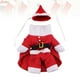 thumbnail image 5 of Abrigo de pie de Navidad Disfraz de mascota Cosplay divertido ropa para perrito (tamaño M), 5 of 5
