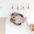 thumbnail image 3 of 2026 Upgraded Artificial Floral Wreath, Spring Flower Swag Greenery Wreath for Front Door Wall Party Home Kitchen Decor 16x13inch A, 3 of 6