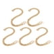 thumbnail image 1 of Cadena para hacer joyas, 5 piezas de cadenas de metal, cadena de hierro, artesanía superior, 1 of 14