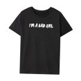 thumbnail image 3 of Camiseta para mujer con cuello redondo, disfraz de moda, camisetas de verano para deportes, oficina, viaje, playa, regalo para mujer XL, 3 of 8