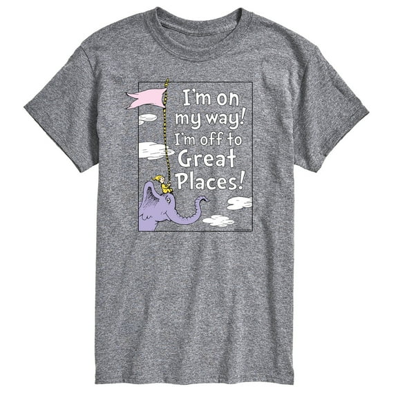 Dr. Seuss - I'm On My Way - Men's Short Sleeve Graphic T-Shirt