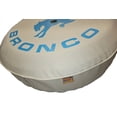 thumbnail image 3 of Classic WHITE Bronco - 30-inch - US Made SpareCover® Brand - Robin's Egg Blue with White Trim - Made for the 6th Generation Bronco Heritage Edition., 3 of 7