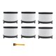 thumbnail image 2 of 6 Pcs Rear Filter with Clean Brush for Levoit Vortexiq 40-Rf, 2 of 5