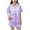 Purple, variant on OGLCCG Girls Silk Satin Pajama Set 2 Piece Short Sleeve Button Down Pjs Top and Short Sets Soft Sleepwear Nightwear for Teens Girls 5-15 Years