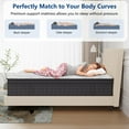 thumbnail image 6 of 6V-Sermmoo 14 inch Twin XL Size Mattress Gel Memory Foam Mattress, Fiberglass free, Medium Firm Feel,Mattress in a Box, 6 of 8
