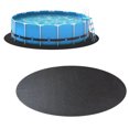 WNEXOPE Pool Pads for Above Ground Pool, 12FT Round Under Pool Mat
