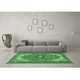 thumbnail image 3 of Ahgly Company Indoor Rectangle Medallion Emerald Green Traditional Area Rugs, 2' x 3', 3 of 4