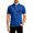 Dark Blue, variant on Mens Polo Shirts Short Sleeve with Festive Print Stylish Graphic Shirt