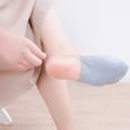 thumbnail image 3 of Gymayou Women Invisible Socks Lace Boat Socks No Show Sling Socks Breathable Summer Socks Gray One Size, 3 of 5
