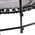 thumbnail image 2 of JumpSport Home Fitness Trampoline Professionals Choice No-Tip Arched Legs Built-in Handlebar Virtually Silent Bounce 44 Inch Diameter Frame, Black, 2 of 5