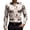 Khaki, variant on Men's Shirts Long Sleeve Vintage Floral Printed Comfortable Button Down Collared Tops Slim Fit Free Party Fashion Dress Shirts for Men