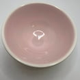 thumbnail image 2 of Rae Dunn JELLY BEANS Pink Ceramic Bowl Black LL Letters dishwasher safe Ivory exterior Pale Pink interior Easter, 2 of 3