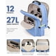 thumbnail image 2 of Mochila LOVEVOOK para portátil para mujer de 15,6 pulgadas con puerto USB, color azul, 2 of 9
