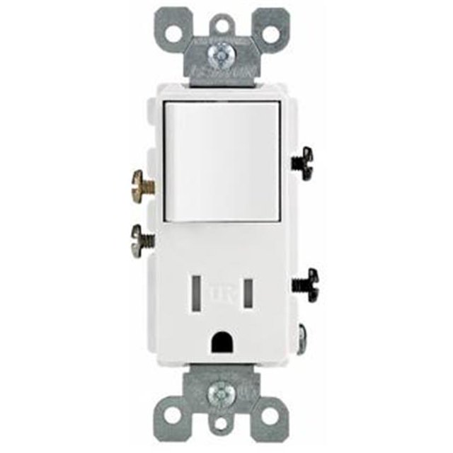 Mfg R62-T5625-0WS Interrupteur et Réceptacle d'Inviolabilité Blanc