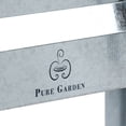 thumbnail image 4 of Pure Garden 21" L x 9.75" W x 5.5" H Galvanized Raised Garden Bed Planter, 4 of 4