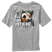 Athletic Works - Boys' All or Nothing Graphic Tee Shirt