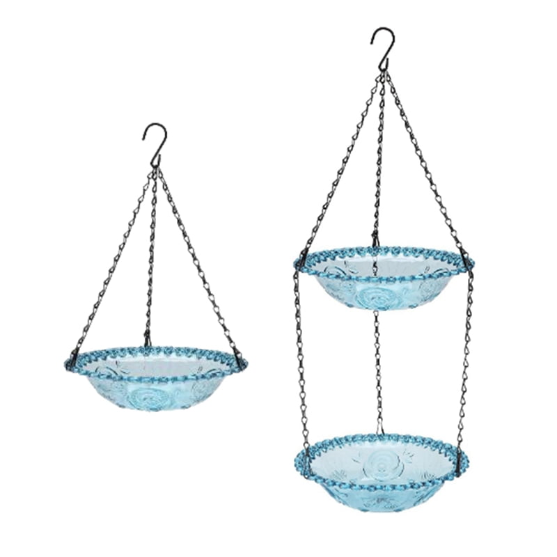 Bee Feeder ,Hanging Bee Watering Station for Feeding Butterfly Bath Bowl Bird Food Tray
