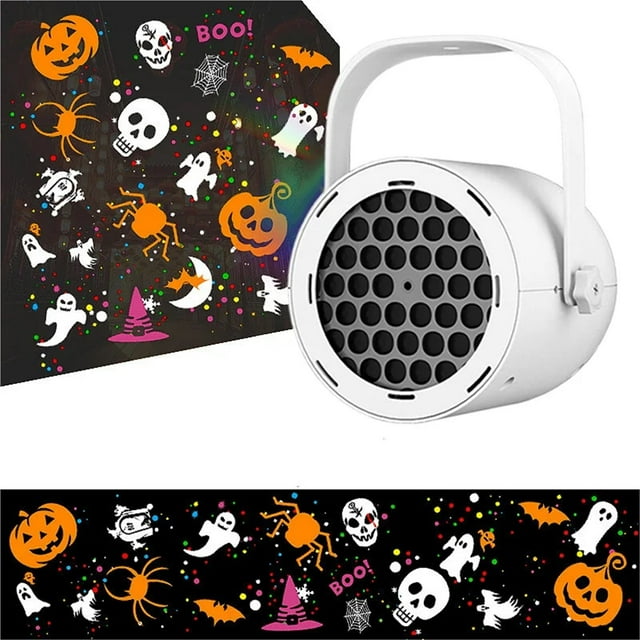 LED Halloween Projector Holiday Lights Halloween Holiday Mood Light For Party ,Easy to Setup