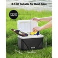 thumbnail image 2 of VEVOR Glacière Portable 8,5 QT Glacière Rigide Isolée Capacité de 12 Canettes avec Poignées, 2 of 9
