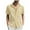Khaki, variant on Summer Fashion Shirts for Mens 2025 Plus Size Casual Button Cardigan Short Sleeve Turndown Collar Blouse Shirt