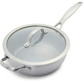 thumbnail image 1 of GreenPan venice Pro healthy Ceramic nonstich triply 3.4L covered chefs pan, 1 of 6