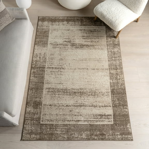 Nuloom Casiane Vintage Bordered Area Rug, 9' x 12', Casiane Brown