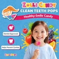 thumbnail image 2 of Zollipops Clean Teeth Lollipops, BCF26 5.2 Ounce, 3 Count - Anti-Cavity, Sugar-Free Candy for a Healthy Smile - Ideal for Kids and Adults, 2 of 3