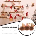 thumbnail image 3 of Colgante de Navidad Broche de Navidad Clip decorativo Tamaño compacto Decoraciones para el hogar multipropósito Suministros de vacaciones Kits de decoración para fiestas Patrón de ciervo Bearachild HA070072-03, 3 of 6