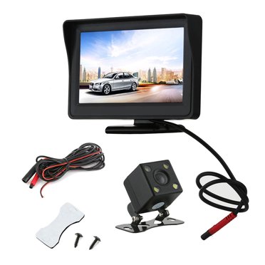 PYLE PLCM4550 - Backup Car Camera Rear View Mirror Screen Monitor ...