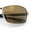 Gold - Gold Mirror, variant on Mens 90s Rectangular Metal Rim Sport Wrap Arm Sunglasses Gunmetal - Orange Mirror