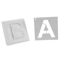 Letter Stencils for Painting on Wood 36 Pcs Letter and Number Stencils Reusable Font Templates for Home