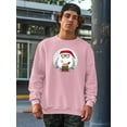thumbnail image 2 of Santa's Foodtruck Collection C. Sweatshirt Men -Victoria Borges Designs, Male Large, 2 of 4
