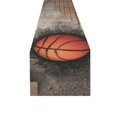 thumbnail image 2 of BSDHOME basket ball embedded in a brick wall Table Runner 16x72 inches, 2 of 4