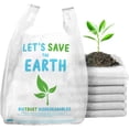 thumbnail image 1 of Bolsas de agradecimiento biodegradables, 500 unidades, a granel, 100% biodegradables, 1 of 9