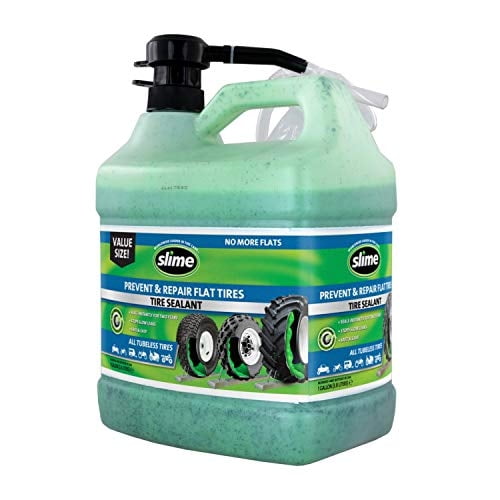 Sellador de neumáticos Slime 10163 Previene y repara pinchazos en jarra de 1 galón