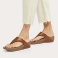 thumbnail image 5 of Fitflop Women's Lulu Leather Toe-Post Thong Sandals, 5 of 5